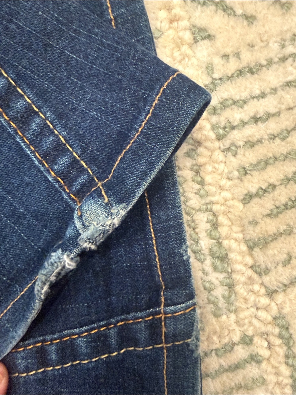 True Religion Women's Dark Blue Bootcut Jeans - Picture 3 of 4